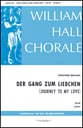 Der Gang Zum Liebchen SATB choral sheet music cover